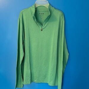 Big Kids Casual Green Long Sleeve Shirt
